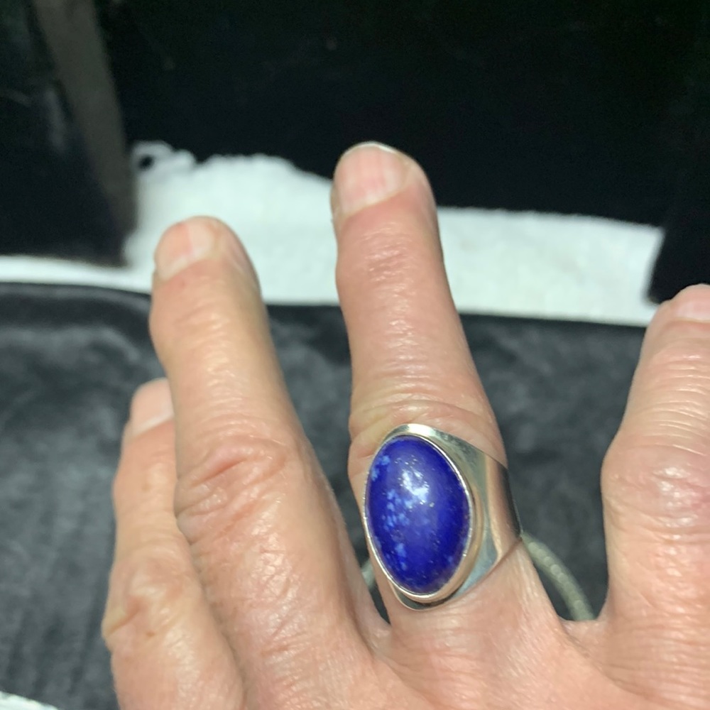Azurite ring